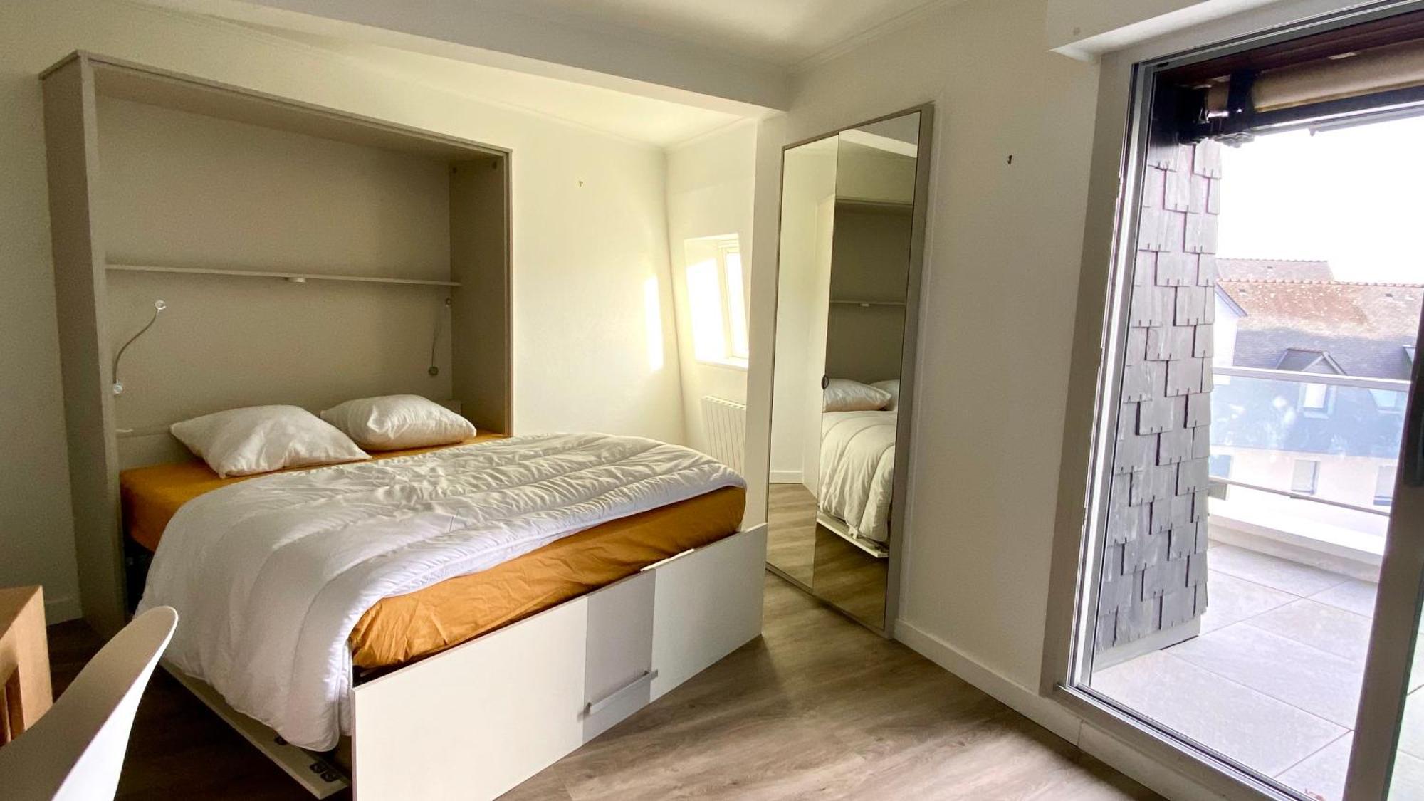 Appartement Avec Vue Mer Et Parking Benodet Bagian luar foto