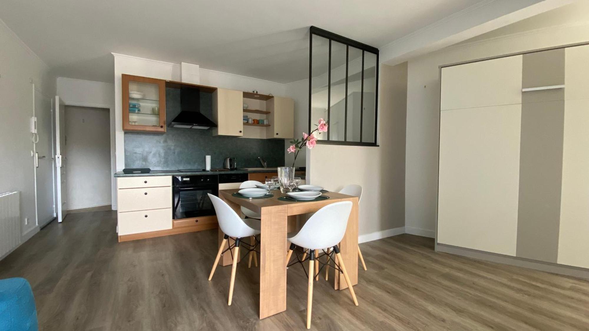 Appartement Avec Vue Mer Et Parking Benodet Bagian luar foto